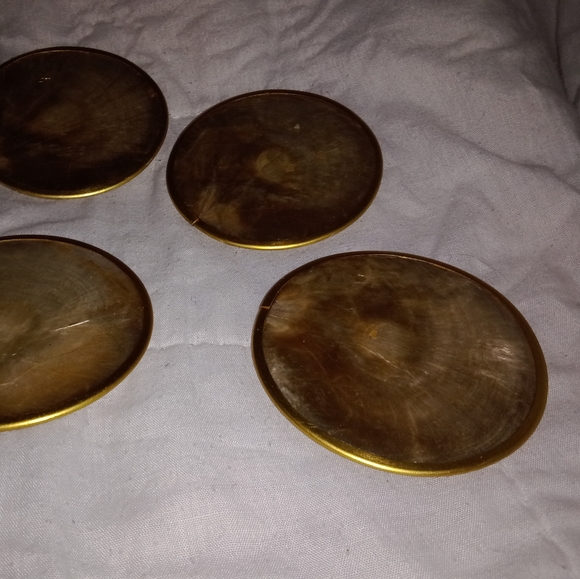 Mid Century Modern Drink Coasters Set Of 6 - Picture 3 of 8